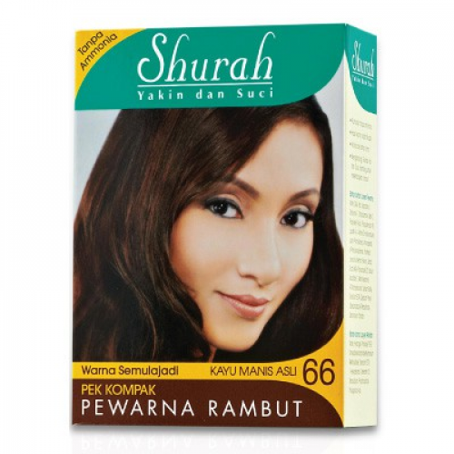 SHURAH PEWARNA RAMBUT -66 KM/ASLI 1X40G