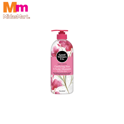 GOOD VIRTUES CO SHAMPOO - CLARIFYING & SCALP OIL CONTROL (700ML)