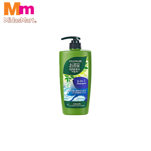 FOLLOW ME GREEN TEA SHAMPOO 6 IN 1 (650ML)