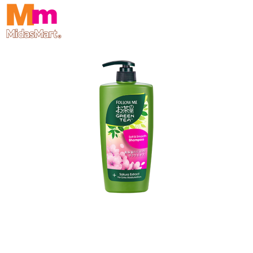 FOLLOW ME GREEN TEA SOFT & SMOOTH SHAMPOO (650ML)