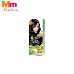 GARNIER COLOR NATURALS CREAM HAIR COLOR - 1 BLACK (1 SET)