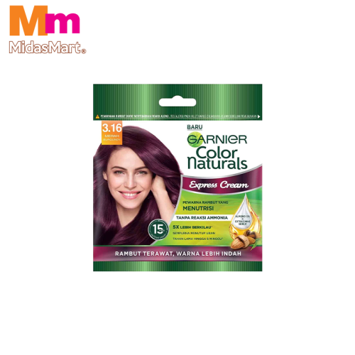 GARNIER COLOR NATURALS CREAM - 3.16 BURGUNDY