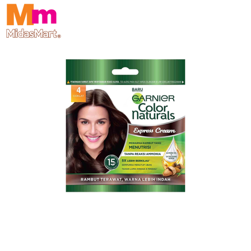GARNIER COLOR NATURALS EXPRESS SACHET - 4 CHOCOLATE (1 PIECE)