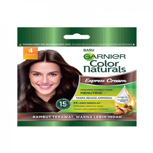 GARNIER CN EXP SACHET 4 COKLAT 1X1'S