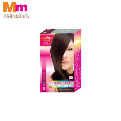 NATIFA PEWARNA RAMBUT PERANG GELAP (40G)