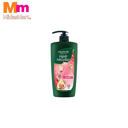 FOLLOW ME GREEN TEA HIJAB SHAMPOO - ANTI-ITCH (650ML)