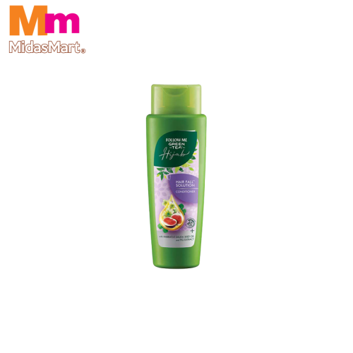 FOLLOW ME GREEN TEA HIJAB CONDITIONER - HAIR FALL SOLUTION (320ML)