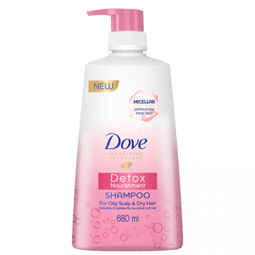 DOVE SHP DETOX NOURISH  1X650ML