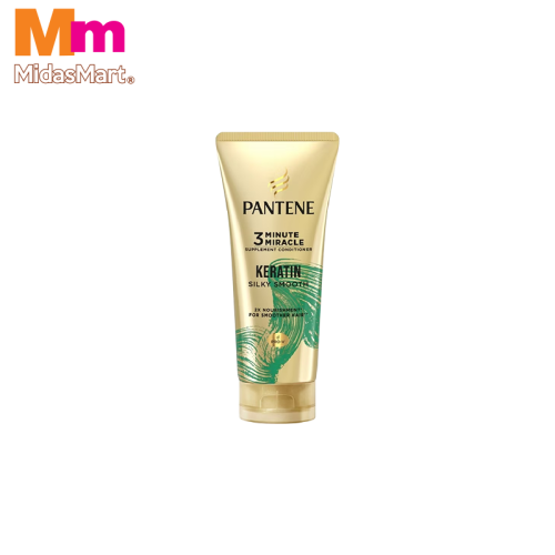 PANTENE 3 MINUTE MIRACLE KERATIN SMOOTH CONDITIONER (300ML)