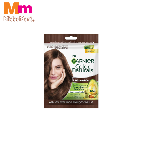 GARNIER COLOR NATURALS CREAM - 5.32 CARAMEL BROWN