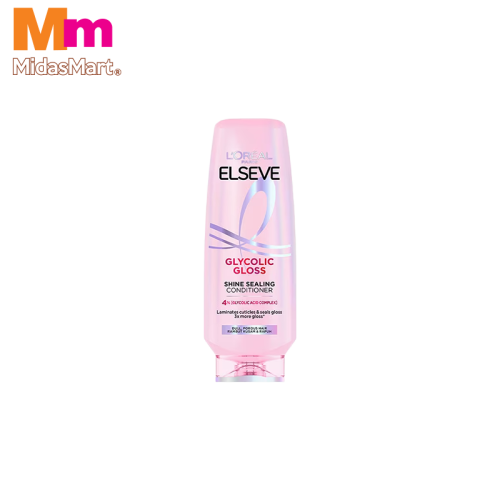 L'OREAL GLYCOLIC GLOSS SULPHATE-FREE CONDITIONER (265ML)