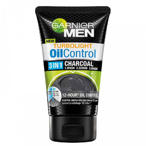 GARNIER MEN TLOC 3IN1 CHARC FOAM 1X100ML