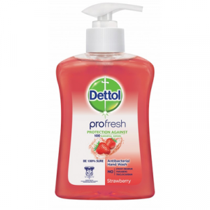 DETTOL HANDWASH S/BERRY 1X250ML