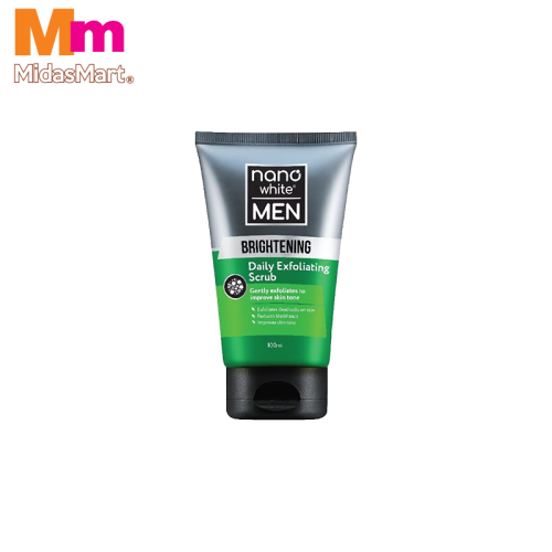 NANOWHITE MEN DAILY EXFOLIATING SCRUB (100ML)