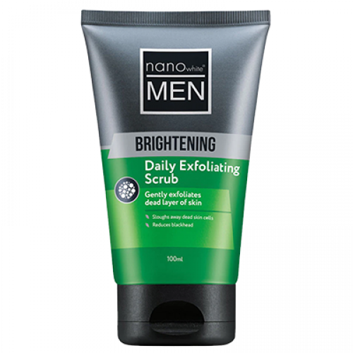 NANO WHITE MEN SCRUB DAILY EXF 1X100ML