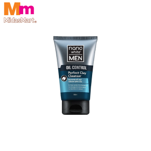 NANOWHITE MEN OIL CONTROL PERFECT CLAY FOAM (100ML)