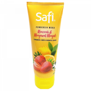 SAFI PEMBERSIH MUKA S/BERRY LEMON 1X100G