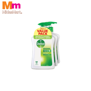 DETTOL ORIGINAL HAND SOAP VALUE PACK (3 X 250G)