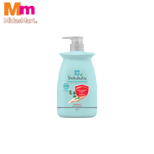 SHOKUBUTSU NATURAL PROTECTION PROTECT HAND WASH (450G)
