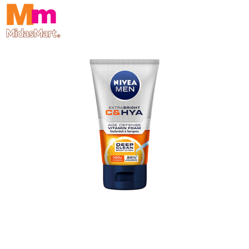 NIVEA EXTRA BRIGHT C&HYA VITAMIN FOAM (100G)
