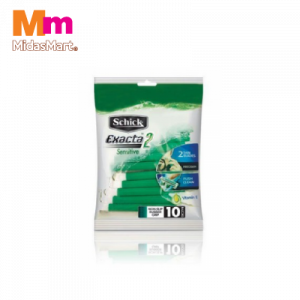 SCHICK EXACTA 2 SENSITIV 7+3'S 1X10'S