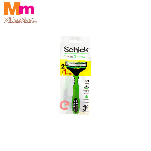SCHICK EXTREME 3 DISPOSABLE (3 PIECES)