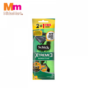 SCHICK EXTREME 3DISP 2+1 1X1PACK