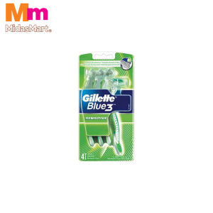 GILLETTE BLUE 3 SENSITIVE (4 PIECES)