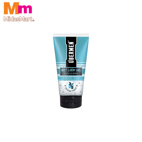 UBERMEN AQUA FIX WET LOOK STYLING GEL (150ML)