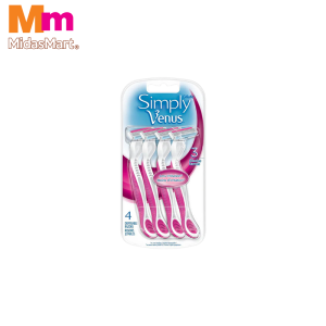 GILLETTE SIMPLY VENUS DISPOSABLE (4 PIECES)