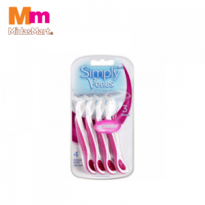 GILETTE SIMPLY VENUS DISP 4'S 1X4'S