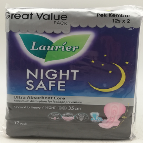 LAURIER NIGHT SAFE WING 35CM TP 1X2X12S