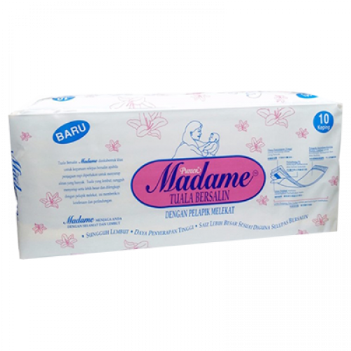 MADAME METERNITY PADS 1X10'S