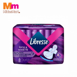 LIBRESSE NIGHT EXTRA L/WING 1X10'S LIBRESSE NIGHT EXTRA L/WING 1X10'S
