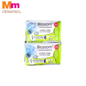 BLOSSOM PANTYLINER ULTRA THIN WING COTTONY (30 PIECES)