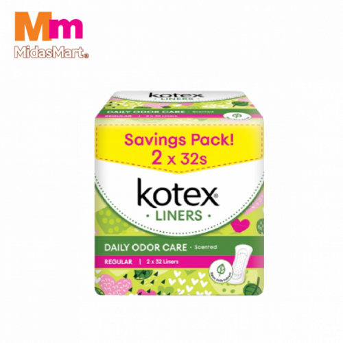 KOTEX FRESH LINER REG DAUN SIRIH 1X2X40'S