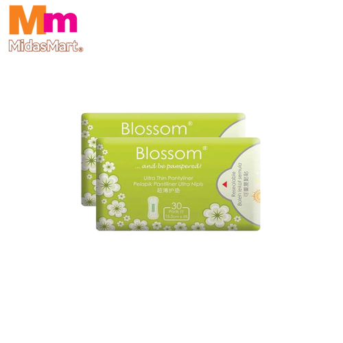 BLOSSOM PANTYLINER TWIN PACK (2 X 30 PIECES)