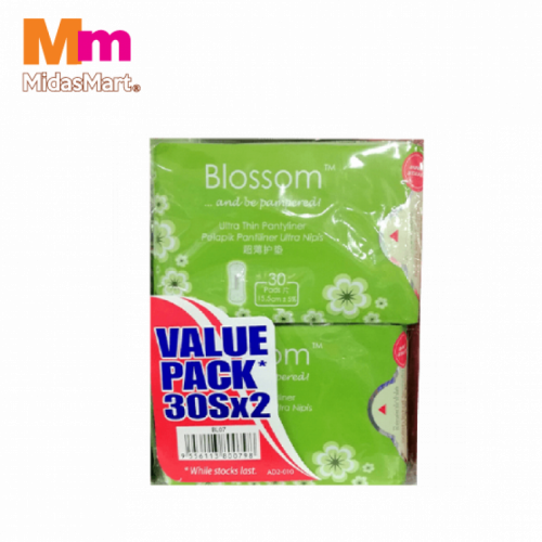 BLOSSOM PANTYLINER  1X2X30'S