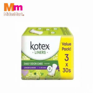 KOTEX F/LINER L/WINDER D/SIRIH VP 1X3X30'S KOTEX F/LINER L/WINDER D/SIRIH VP 1X3X30'S