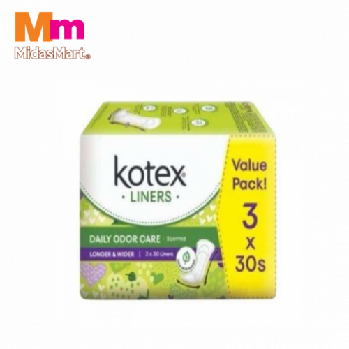 KOTEX F/LINER L/WINDER D/SIRIH VP 1X3X30'S