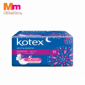 KOTEX S&S OVERNIGHT 32CM NW 1X14'S