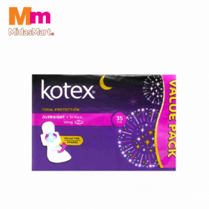 KOTEX PAG OVERNIGHT WING 35CM 1X14'S