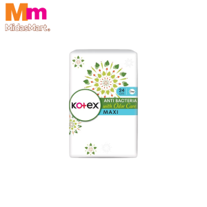 KOTEX NATURAL CARE MAXI NON-WING ANTIBACTERIAL (20 PIECES)