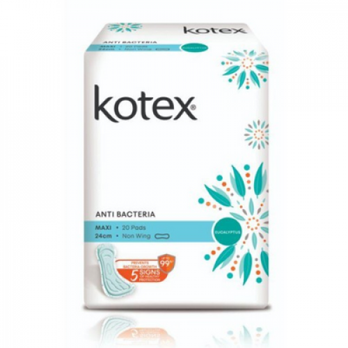 KOTEX NAT CARE MAXI NW ANTI BACT 1X20'S