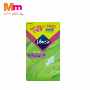 LIBRESSE SLIM WING 32CM MP  1X3X12'S