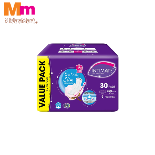 INTIMATE NIGHT LONG WING DOUBLE PACK (2 X 15'S)
