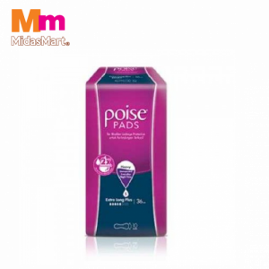 POISE PADS EXT LONG PLUS NW 1X6'S