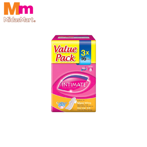 INTIMATE DAYLITE MAXI WING VALUE PACK (3 X 16'S)
