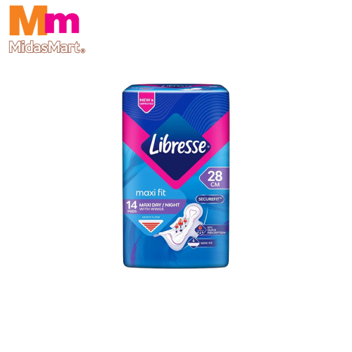 LIBRESSE MAXI WING 28CM (14 PACK)