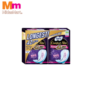 SOFY BODY FIT COMFORT NIGHT SLIM WING TWIN PACK (2 X 8'S)